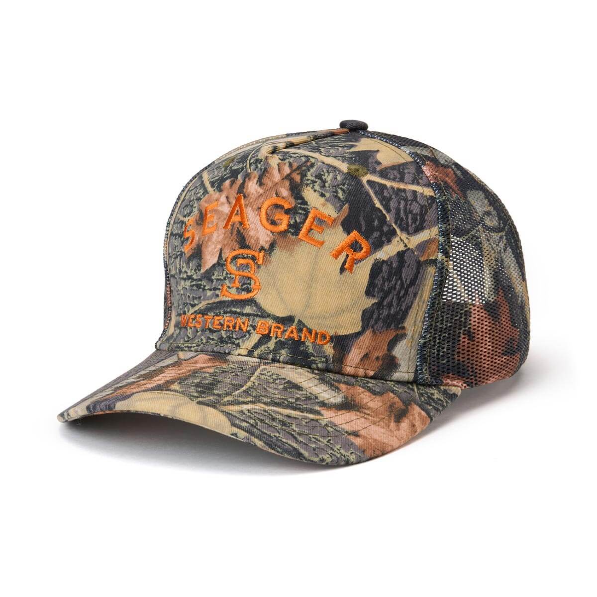 Branded Trucker Snapback/Camo