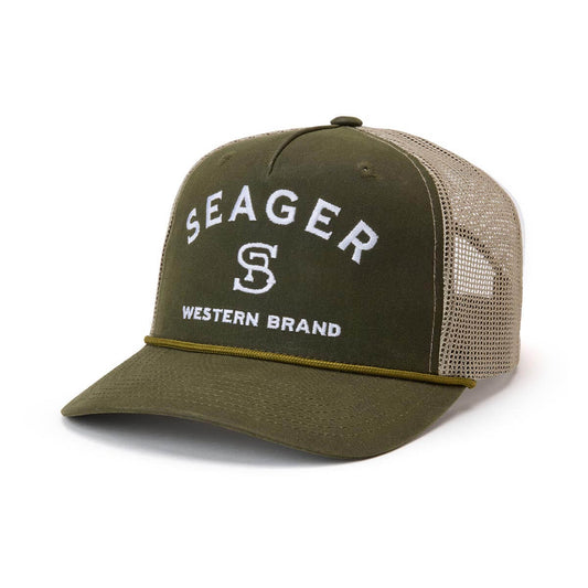 Branded Trucker Snapback/Green