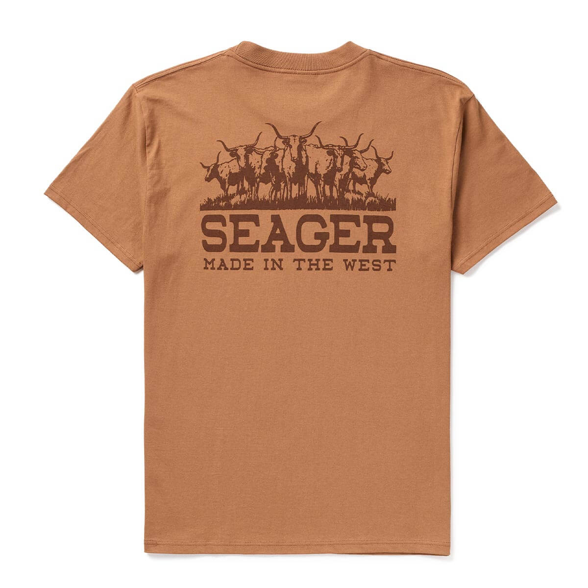Seager Herd Tee Brown
