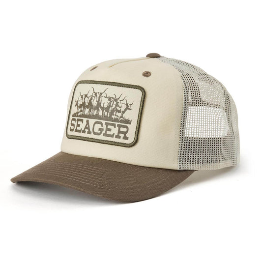 Herd Trucker Snapback/Cream/Woodland