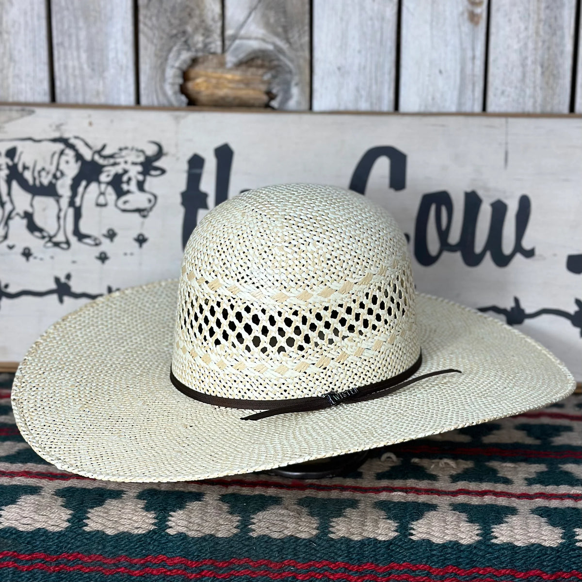 Twister Open Crown Twisted Weave 5" Brim