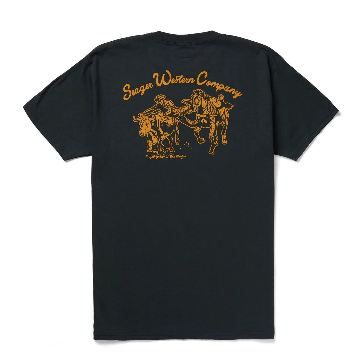 Seager Los Rios Tee Vintage Black