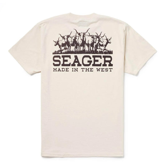Seager Herd Vintage White Tee