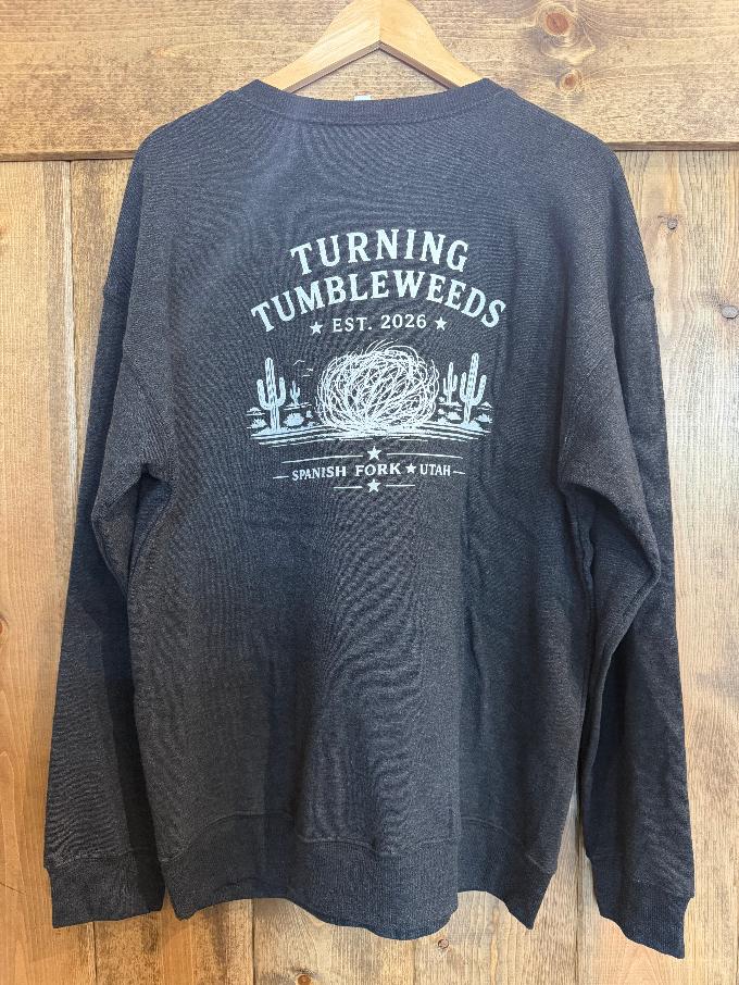 Turning Tumbleweeds Crew Neck Sweatshirt